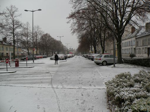  Troyes sous la neige